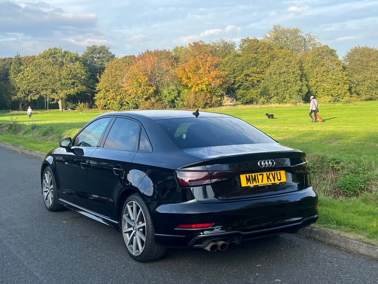 2017 Audi A3 1.4 TFSI Black Edition 4dr S Tronic SALOON Petrol Automatic