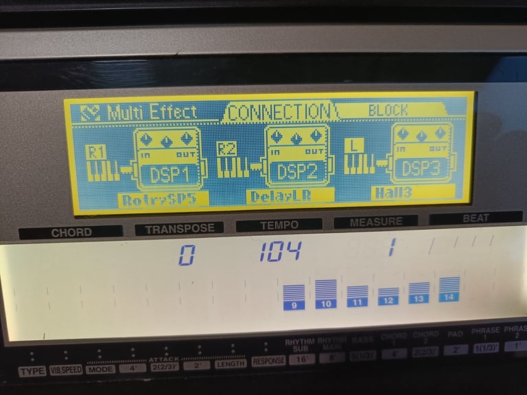 Yamaha PSR 740 arranger keyboard