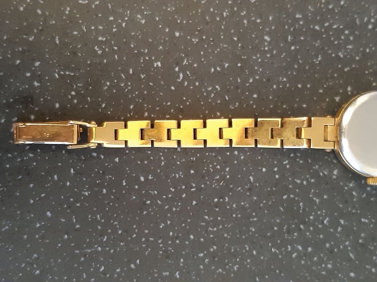 Gold plated watch vintage 