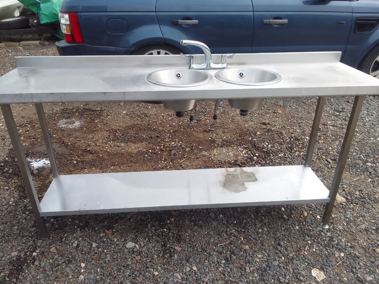 image for Catering commercial equipment stainless steel sinks restaurant kitchen items basins handwash taps 