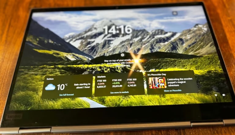 Lenovo laptop *Touch Screen* X1 Yoga 5th Gen, i7 4.9ghz, TBT3, Excel Cond, 16GB Ram, 512gb SSD