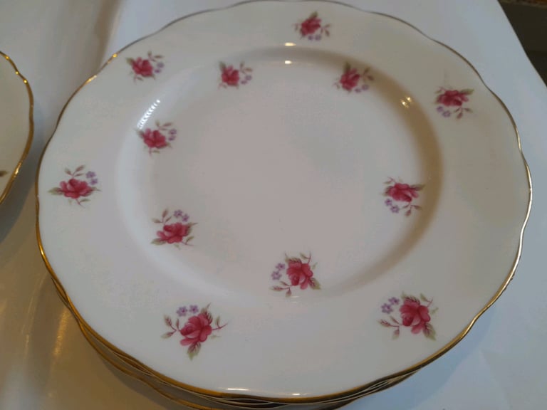 Crown Royal bone china plates - Collection ONLY