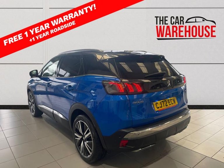 2023 Peugeot 3008 1.2 PureTech GT Premium 5dr EAT8 Automatic Estate Petrol Automatic
