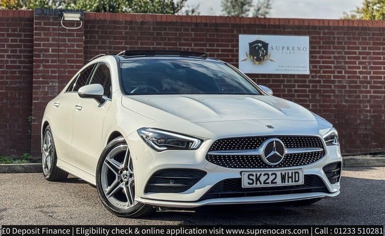 image for 2022 Mercedes-Benz CLA 1.3 CLA180 AMG Line (Premium Plus 2) Coupe 7G-DCT Euro 6 (s/s) 4dr COUPE P...