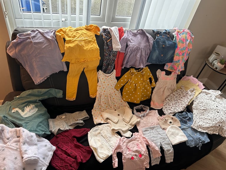 image for Large bundle baby girl clothes 