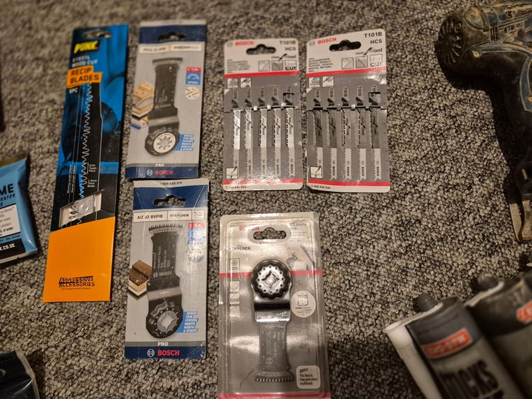 Dewalt, makita, 18v, bosch, tools jigsaw, multi tool , impact driver, sds, building 