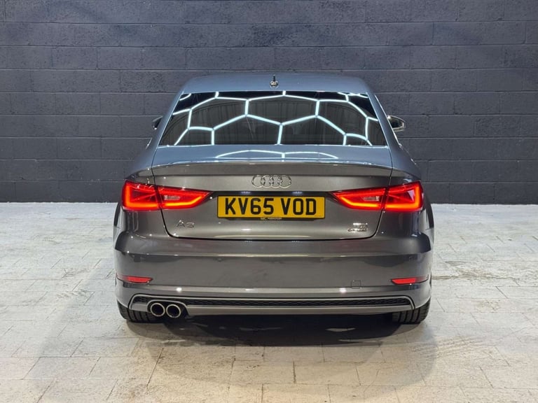 2015 Audi A3 2.0 A3 S Line TDI Quattro Semi-Auto 4WD 4dr Saloon Diesel Automatic