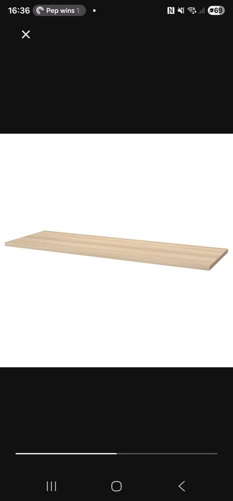 IKEA Office Desk 200cm long