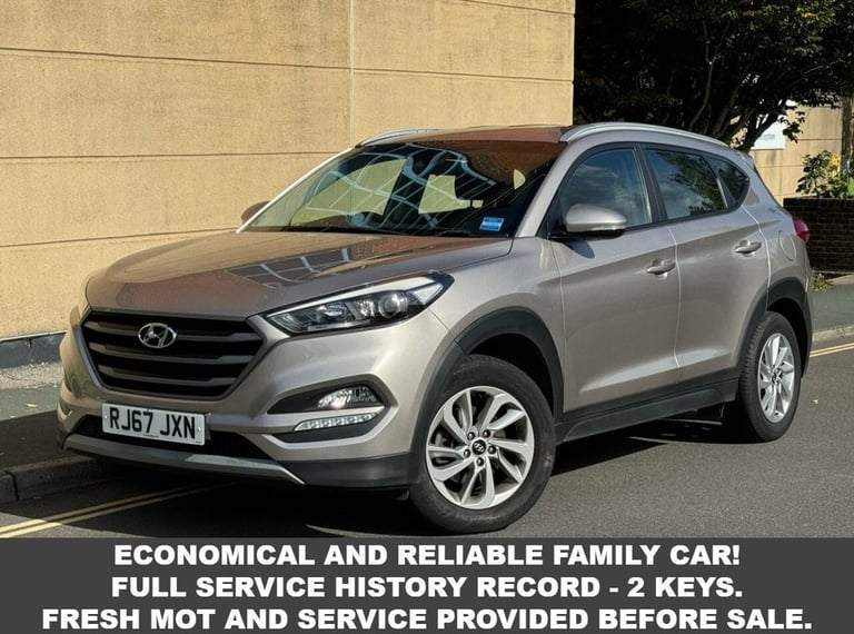 image for 2017 Hyundai TUCSON 1.7 CRDi Blue Drive SE Nav SUV 5dr Diesel Manual Euro 6 (s/s) (116 ps) ESTATE...