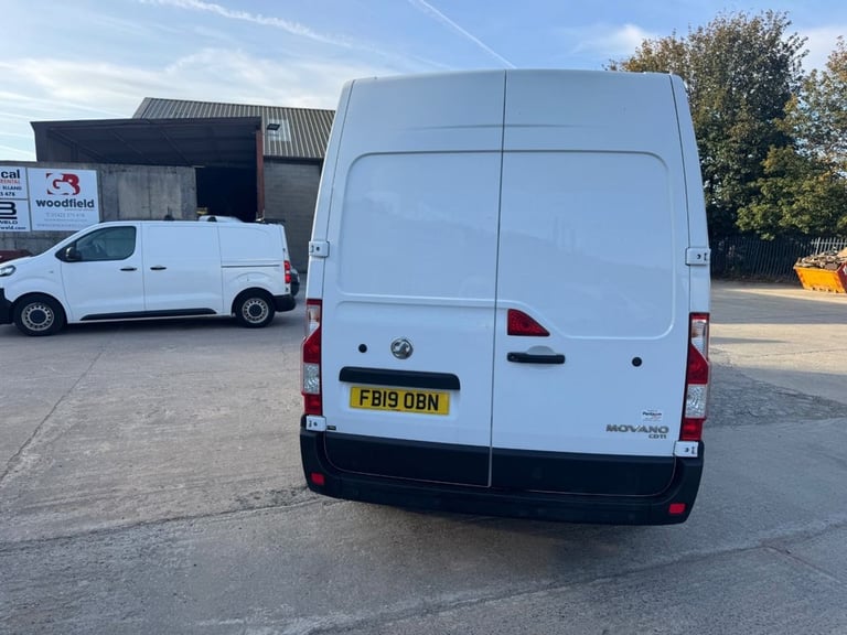 2019 Vauxhall Movano 2.3 CDTI H2 Van 130ps PANEL VAN DIESEL Manual