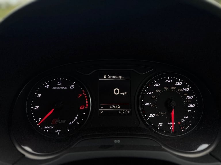 2016 Audi RS3 2.5 TFSI Sportback 5dr Petrol S Tronic quattro Euro 6 (s/s) (Nav) (367 ps) Hatchbac...