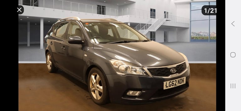 2012 Kia Ceed 1.6 CRDi 89 2 EcoDynamics 5dr ESTATE Diesel Manual