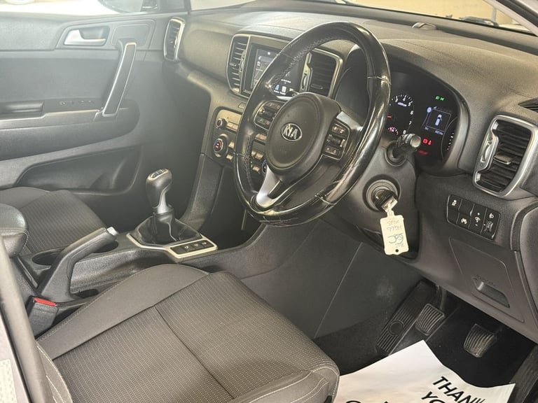 2017 Kia Sportage 1.6 GDi 2 SUV 5dr Petrol Manual Euro 6 (s/s) (130 bhp) ESTATE Petrol Manual