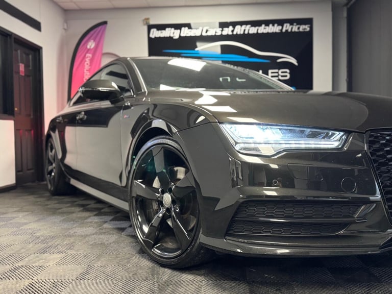 2015 Audi A7 3.0 TDI Quattro 272 Black Edition 5dr S Tronic HATCHBACK DIESEL Automatic