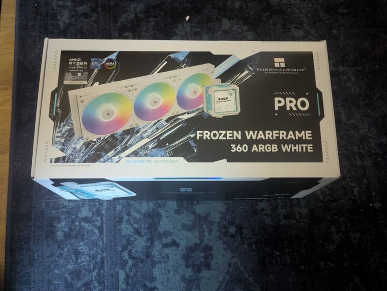 image for Thermalright Frozen Warframe PRO 360 White ARGB AIO CPU Liquid Cooler