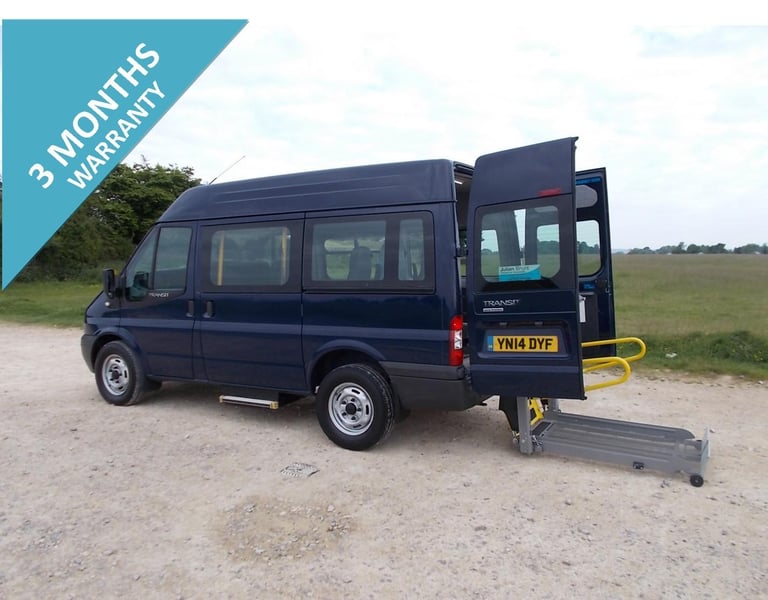 2014 FORD TRANSIT T300 6 SEAT WHEELCHAIR ACCESSIBLE DISABLED MOBILITY MINIBUS