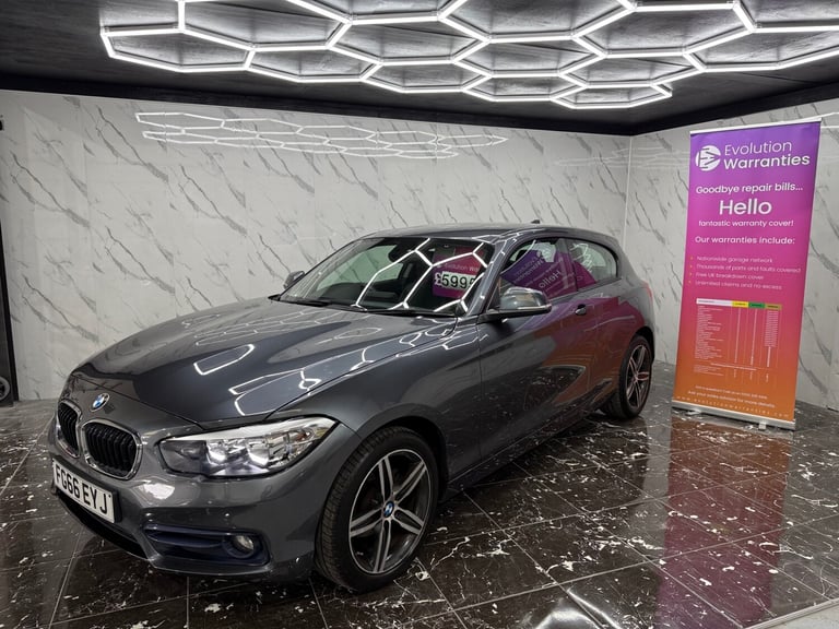 2016 BMW 1 Series 1.5 118i Sport Hatchback 3dr Petrol Manual Euro 6 (s/s) (136 ps) HATCHBACK Petr...