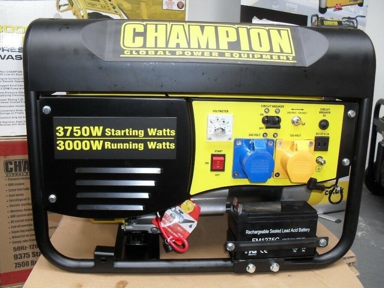 CPG4000E1 Champion CPG4000E1 - 3.5kW Petrol Generator with electric start, Drumaness, Ballynahinch
