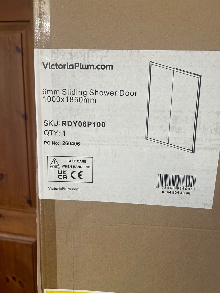 Shower Door ( Made by Victoria Plum)