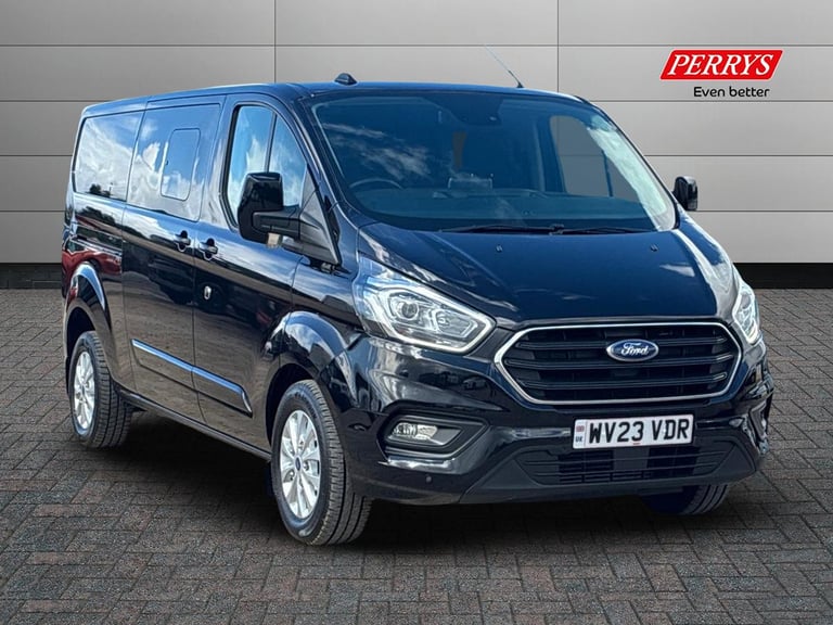 image for 2023 Ford Transit Custom 320 2.0 EcoBlue 170ps LWB D/Cab Limited Auto Crew Bus DIESEL Automatic
