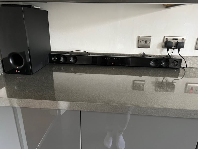 image for LG soundbar and sub 