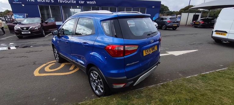 2016 Ford Ecosport 1.0L Titanium T SUV 5dr Petrol Manual Euro 6 (123 bhp) SUV Petrol Manual