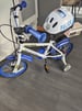 Kids Apollo 14inch wheels; police bike with helmet