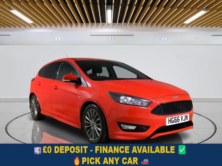 image for 2017 Ford Focus 1.0T EcoBoost ST-Line Hatchback 5dr Petrol Manual Euro 6 (s/s) (125 ps) Hatchback...