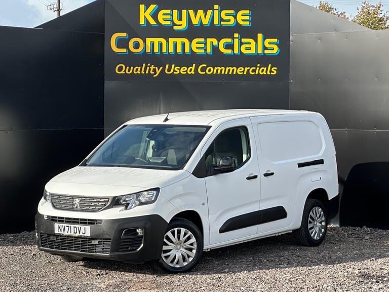 2022 Peugeot Partner 1.5 BlueHDi 850 Professional Premium Long Crew Van Double Cab 6dr Diesel Ma ...