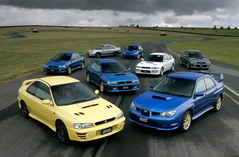 WANTED SUBARU IMPREZA STI WRX TYPE R RA P1 RB5 TURBO 2000 CLASSIC GC8 