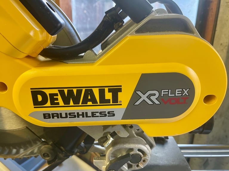 DeWalt DCS727N 54V XR Flexvolt 250mm Double Bevel Slide Mitre Saw (Body Only)