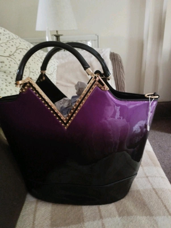 image for New Beautiful purple handbag 