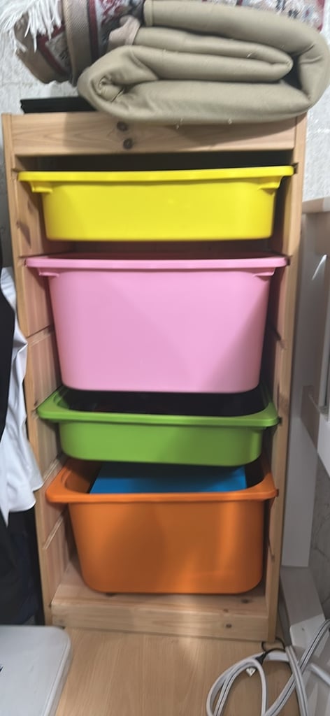 Colourful drawer