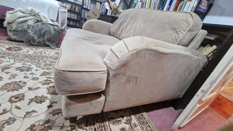 Luxury Loveseat Velvet Small Sofa