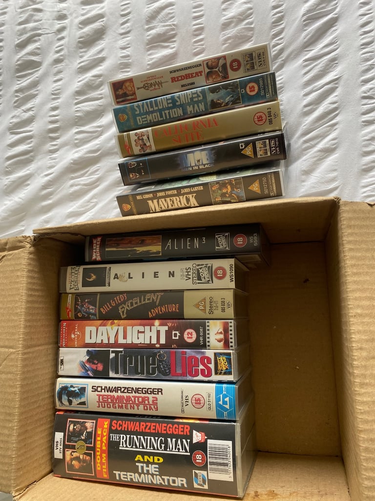 image for Boxes of Assorted Videos