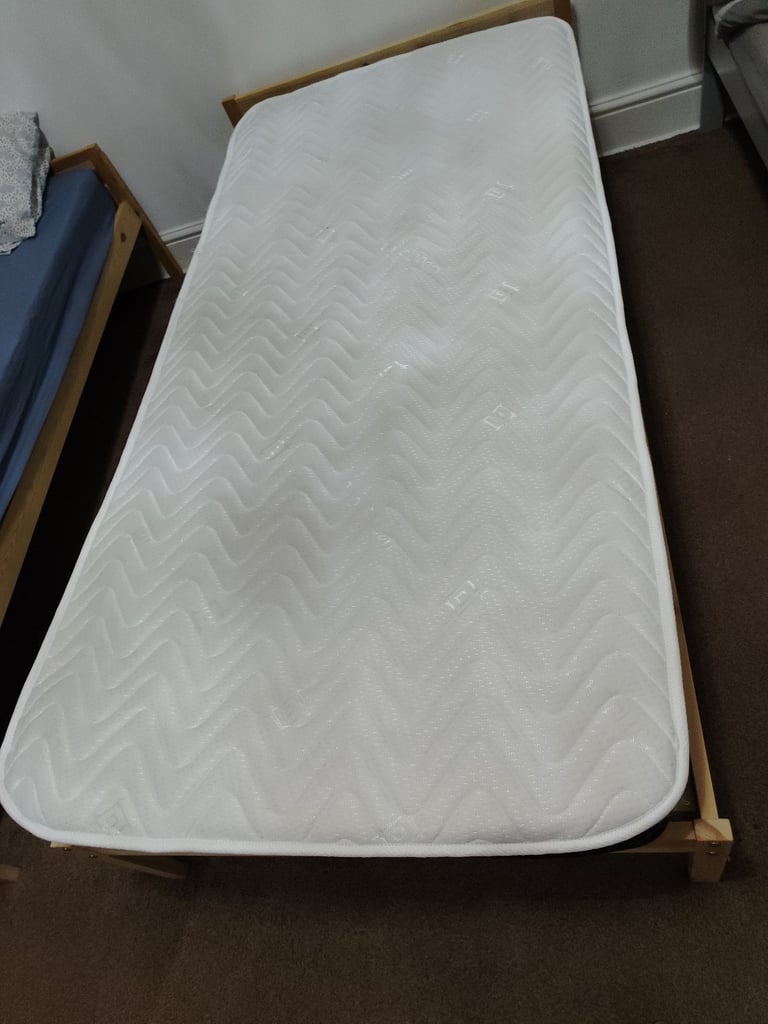 image for Memory foam single bed inner spring 