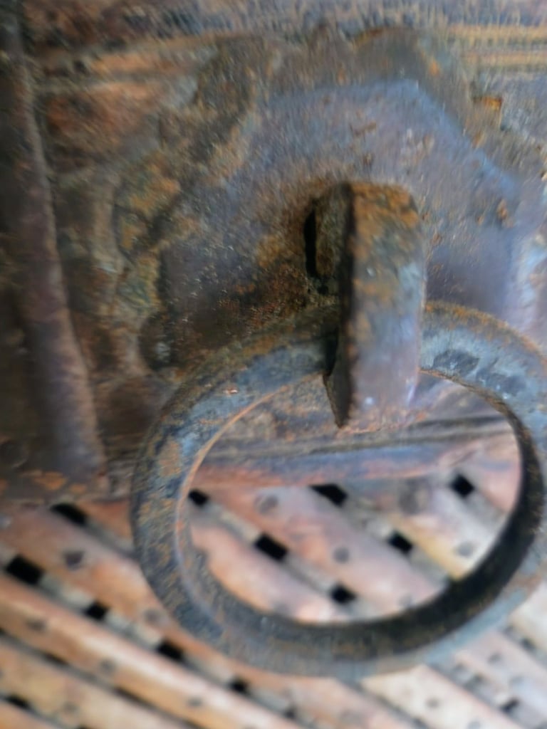 Vintage Indian armoire or storage cupboard