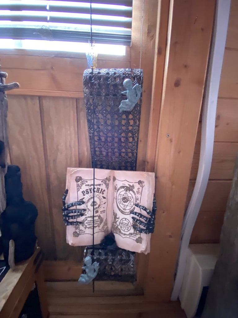 Gothic psychic Nemesis now spell book and stand 