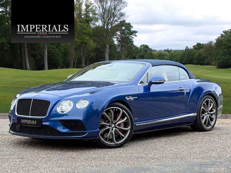 2017 Bentley Continental 4.0 V8 GTC S Auto 4WD Euro 6 2dr CONVERTIBLE Petrol Automatic