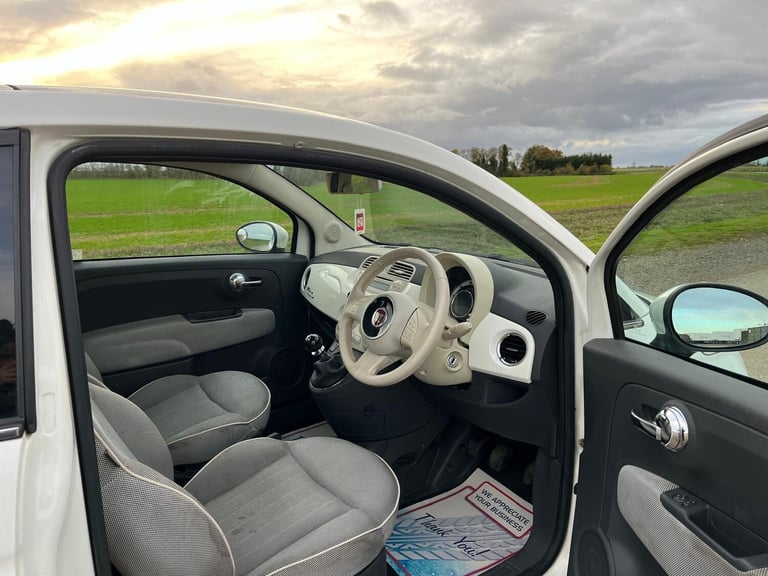 2012 Fiat 500 1.2 Lounge 3dr [Start Stop] HATCHBACK Petrol Manual