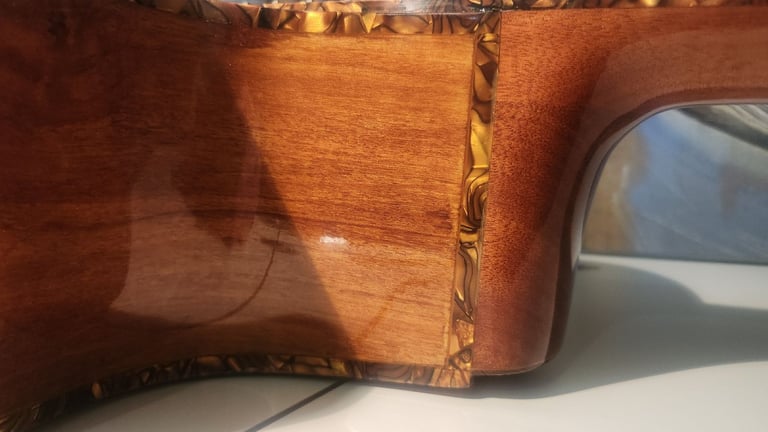 DEAN Exotica Espalt Spalted Maple Electro-Acoustic Guitar