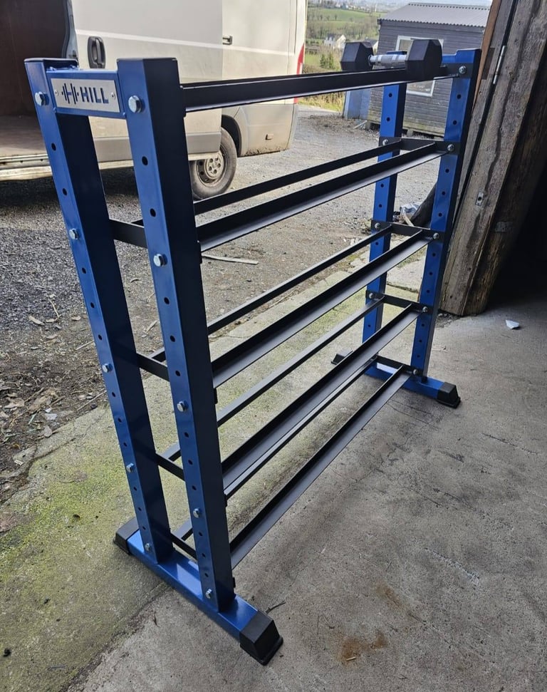 3 Tier Dumbbell Rack Storage Solution (gym weights)