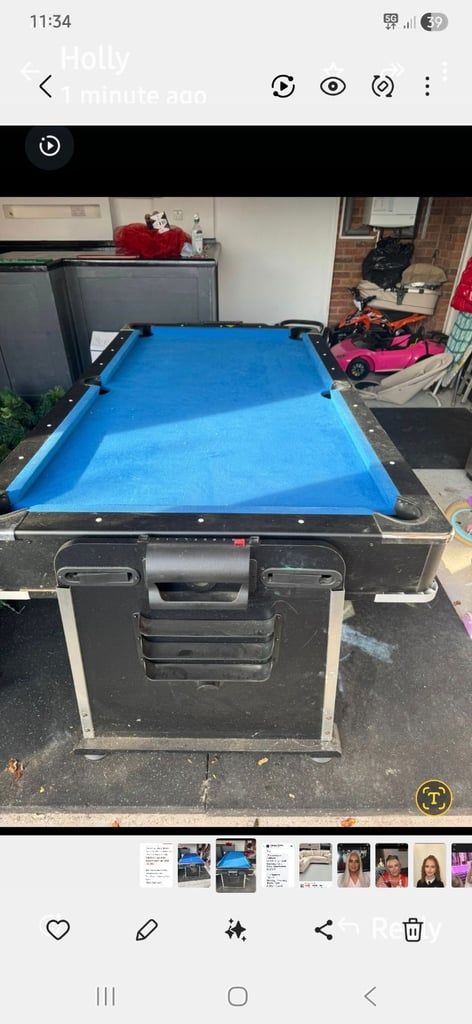 image for 7ft games table