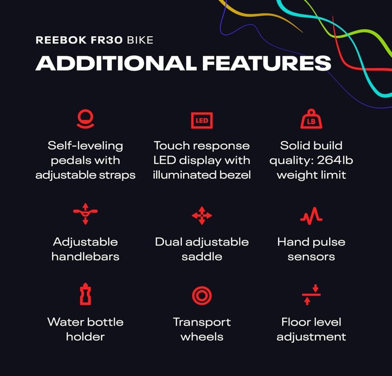 Reebok excercise bike 
