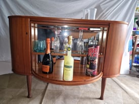 Unique Corner Rotating drinks cabinet /Book shelf/ Display cabinet/TV stand. 