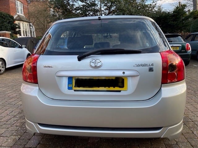 Toyota, COROLLA, Hatchback, 2005, Manual, 1398 (cc), 5 doors, 68,400 miles, one owner