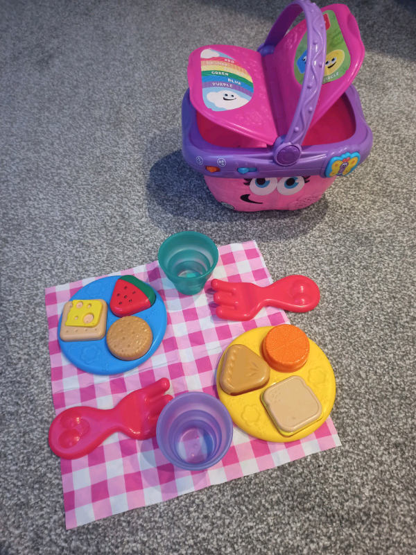 LeapFrog shapes and sharing picnic basket toddler toy