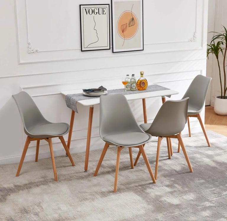 image for Dining Room Chairs x 4 