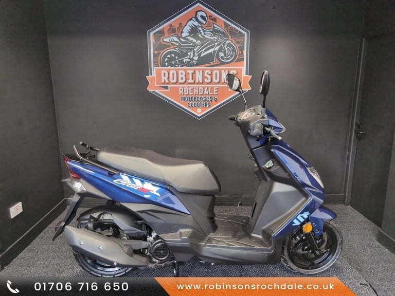 image for SYM Orbit 125cc E5 Learner Legal Automatic Scooter Moped. Low rate Finance