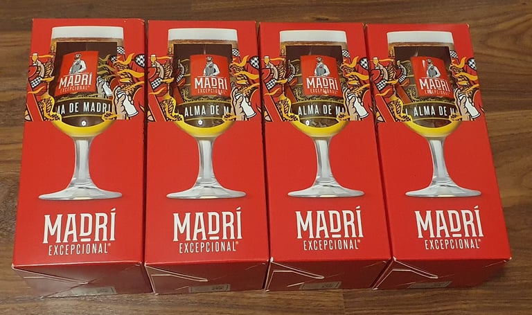 image for X4 Madri Street Art Glass Limited Edition